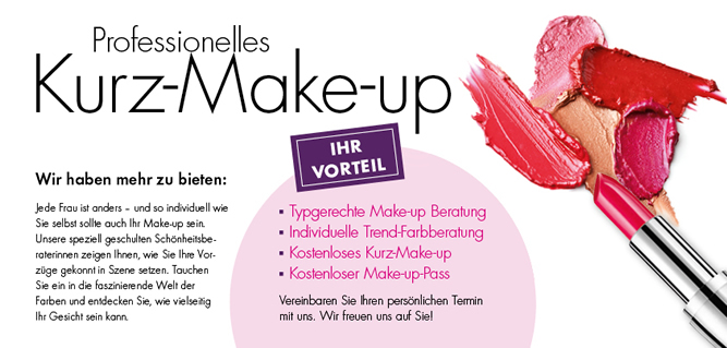 Service Kurz-Make-up