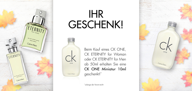 Calvin Klein: CK One & Eternity +Miniatur
