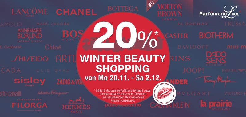 Winter Beauty Shopping