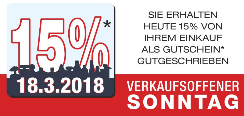 Verkaufsoffener Sonntag