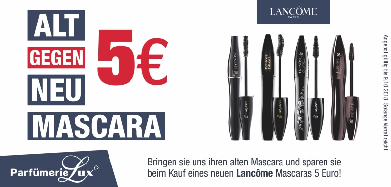 5 Euro sparen bei Lancôme Mascaras