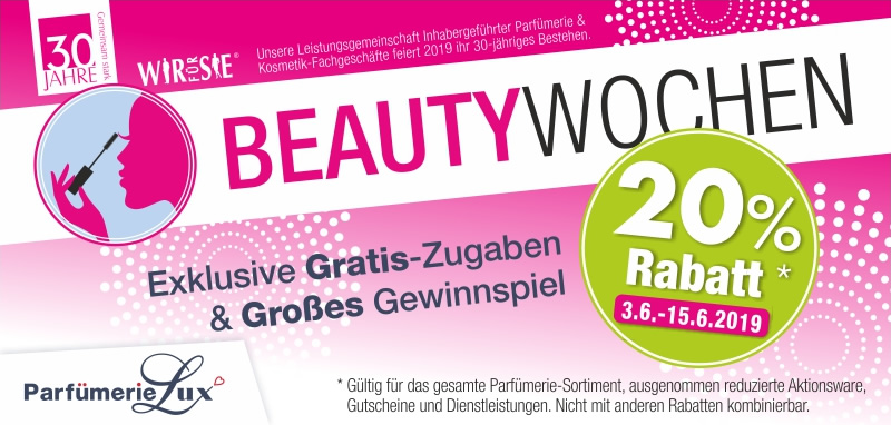 Beauty-Wochen 2019