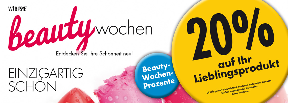 Beauty-Wochen 2020 mit 20% Rabatt - Parfümerie Lux